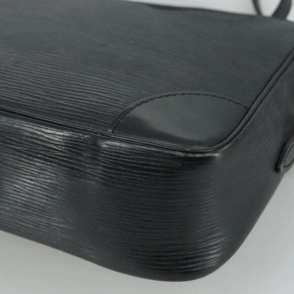 LOUIS VUITTON Epi Trocadero 27 Shoulder Bag Black M52312 LV Auth 107062 - Picture 4 of 16